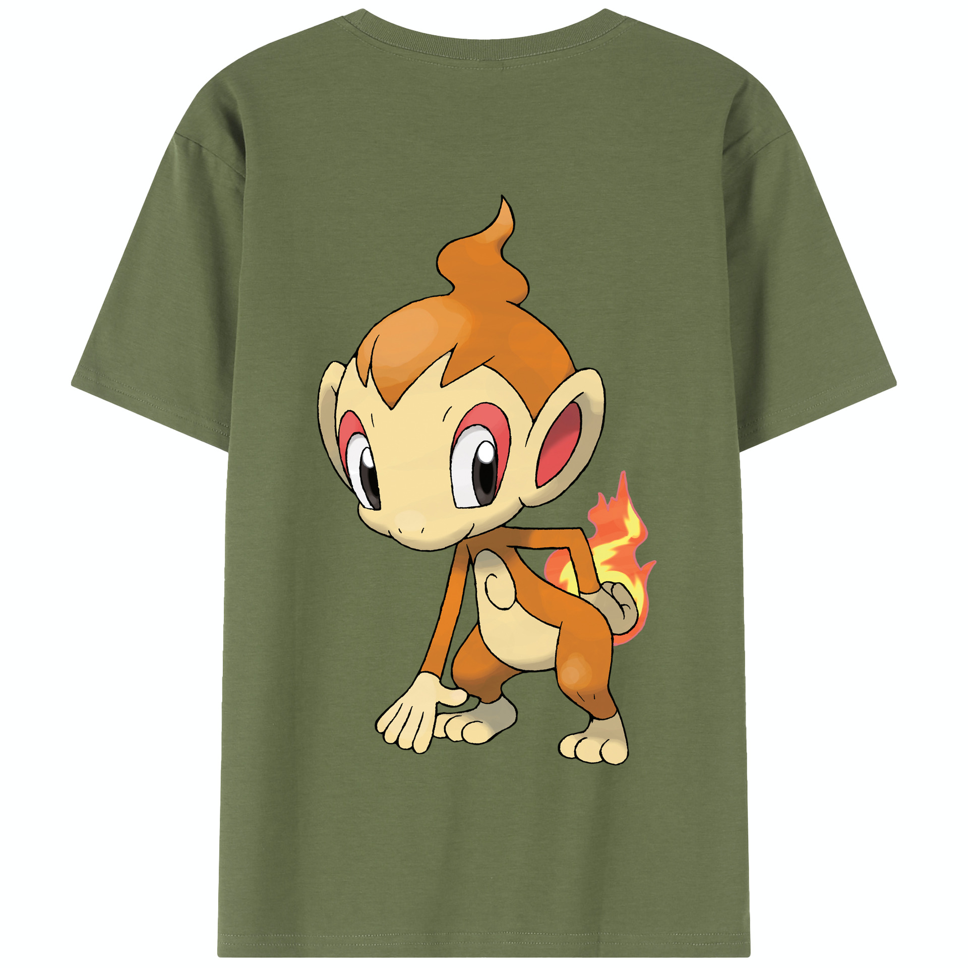 （画像用） ポケットモンスター Pokémon 綿100％半袖Tシャツ（背面プリント）
